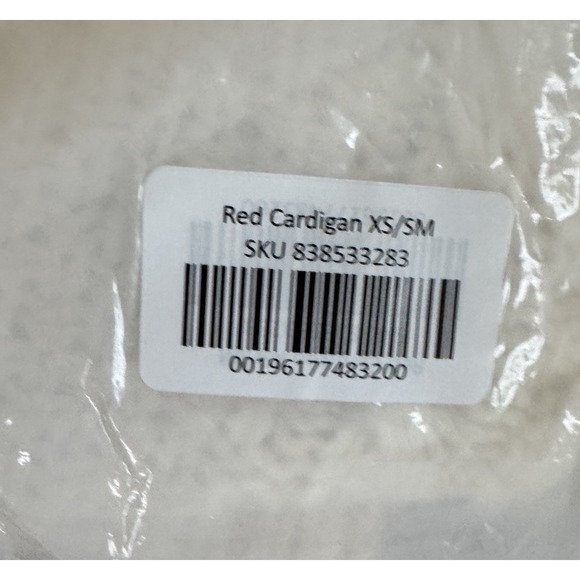 Taylor Swift Cardigan Red Edition Taylor's Version Size XS/S In Hand NWT - Picture 3 of 4